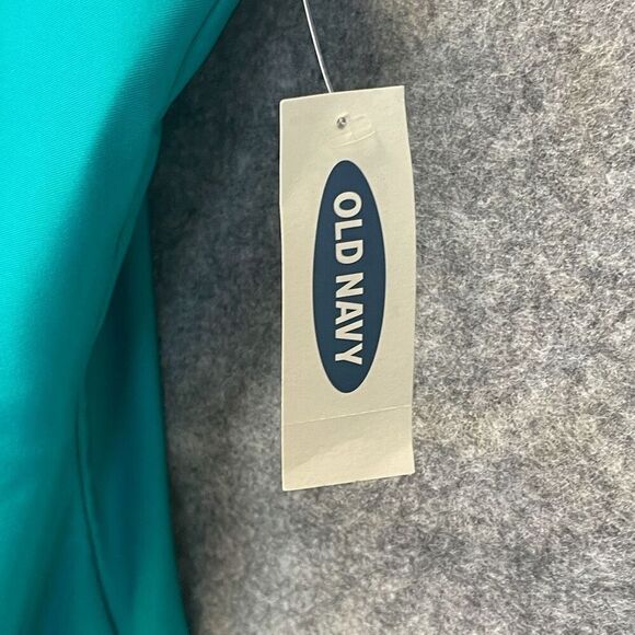 NWT OLD NAVY Women’s Swimsuit XL One-Piece Knot Front Cutout Teal Blue Bathing - Picture 6 of 15